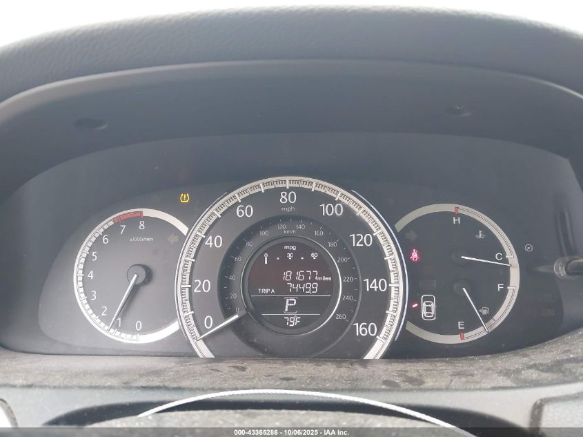 2013 Honda Accord Lx VIN: 1HGCR2F31DA018766 Lot: 43365286