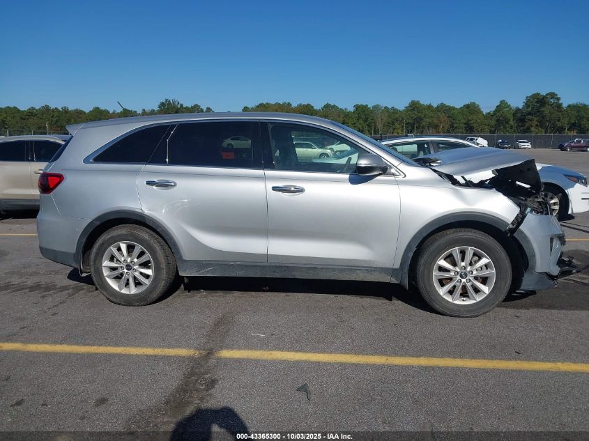 2019 Kia Sorento 3.3L Lx VIN: 5XYPG4A52KG491325 Lot: 43365300