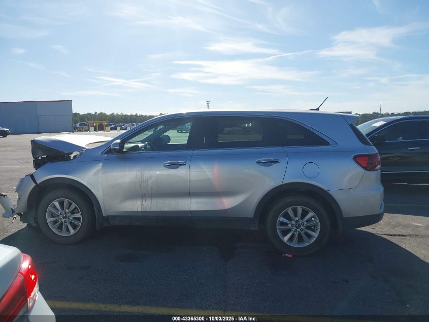 2019 Kia Sorento 3.3L Lx VIN: 5XYPG4A52KG491325 Lot: 43365300
