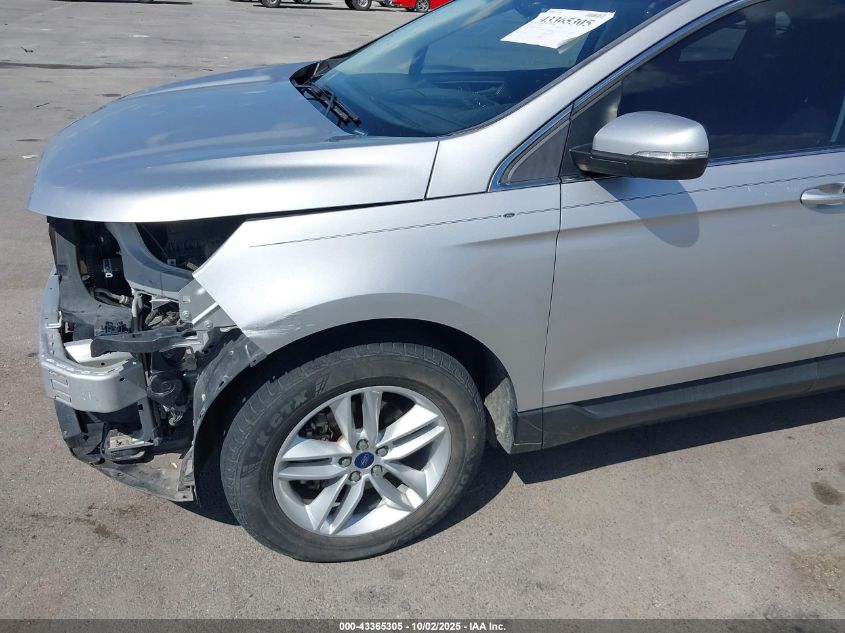 2015 Ford Edge Sel VIN: 2FMTK3J95FBB20823 Lot: 43365305