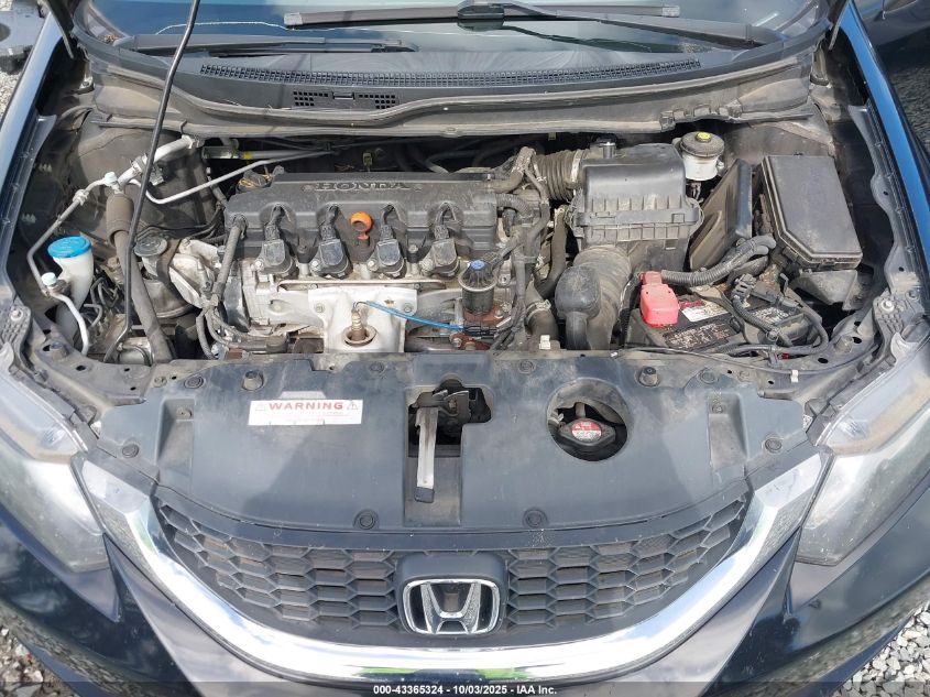 2013 Honda Civic Lx VIN: 2HGFB2F52DH535627 Lot: 43365324