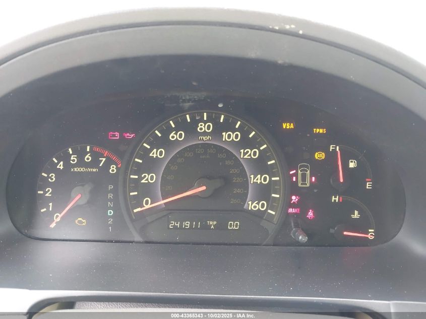 2008 Honda Odyssey Lx VIN: 5FNRL38258B057717 Lot: 43365343