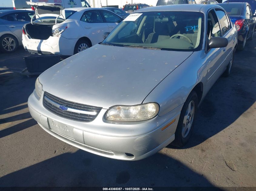2003 Chevrolet Malibu VIN: 1G1ND52J83M634286 Lot: 43365357