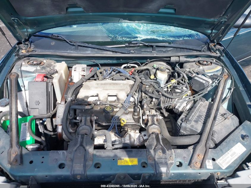 1999 Buick Century Custom VIN: 2G4WS52M0X1411507 Lot: 43365365