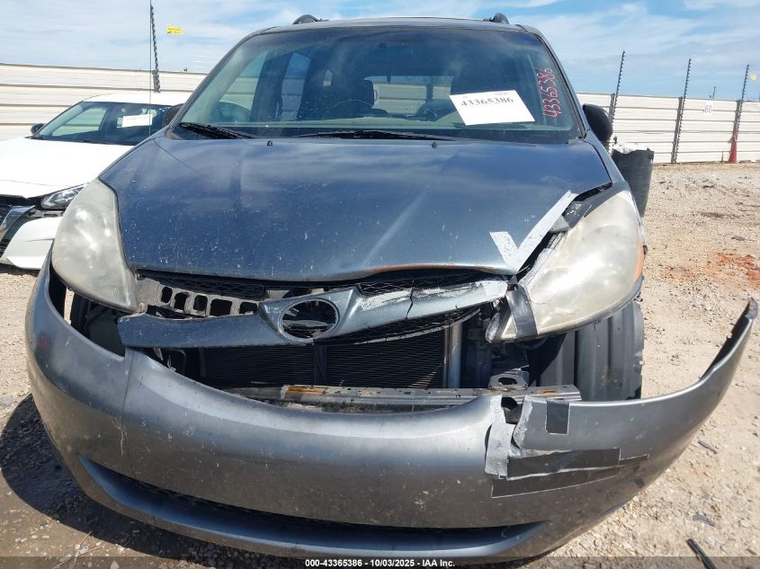 2007 Toyota Sienna Ce VIN: 5TDZK23CX7S047675 Lot: 43365386