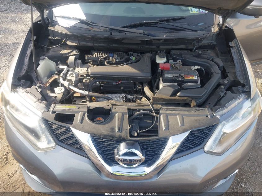 2014 Nissan Rogue Sl VIN: 5N1AT2MV1EC779570 Lot: 43365412