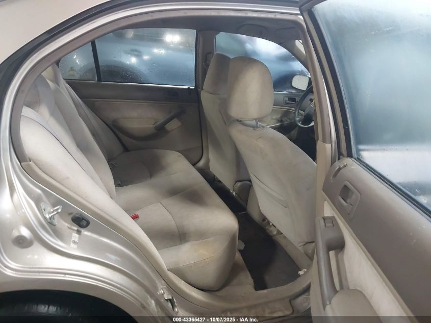 2001 Honda Civic Lx VIN: JHMES16521S009537 Lot: 43365427