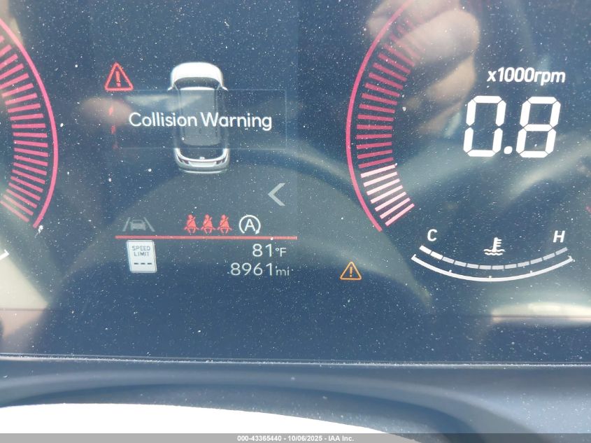 2025 Hyundai Tucson Se VIN: 5NMJA3DE6SH497938 Lot: 43365440