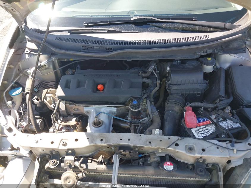 2012 Honda Civic Lx VIN: 19XFB2F59CE336521 Lot: 43365484