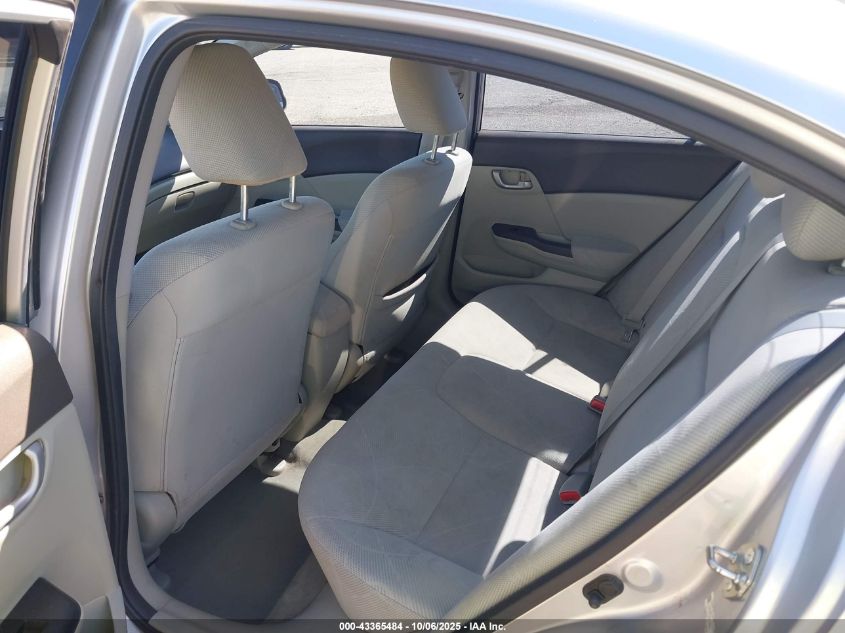 2012 Honda Civic Lx VIN: 19XFB2F59CE336521 Lot: 43365484