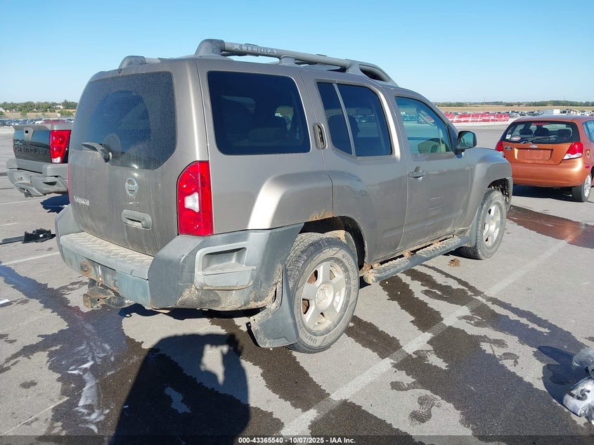 5N1AN08W47C544181 2007 NISSAN XTERRA photo no. 4