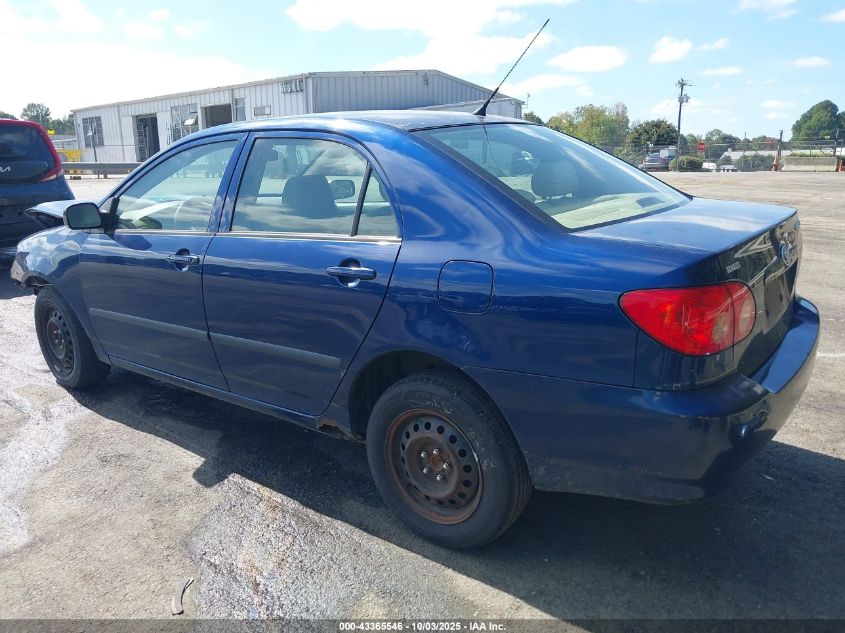 2006 Toyota Corolla Ce VIN: JTDBR32E860080584 Lot: 43365546