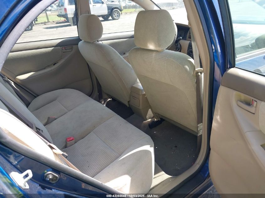 2006 Toyota Corolla Ce VIN: JTDBR32E860080584 Lot: 43365546