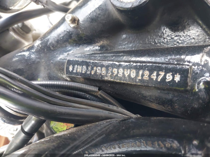 2002 Harley-Davidson Fxstdi VIN: 1HD1JBB192Y012475 Lot: 43365548