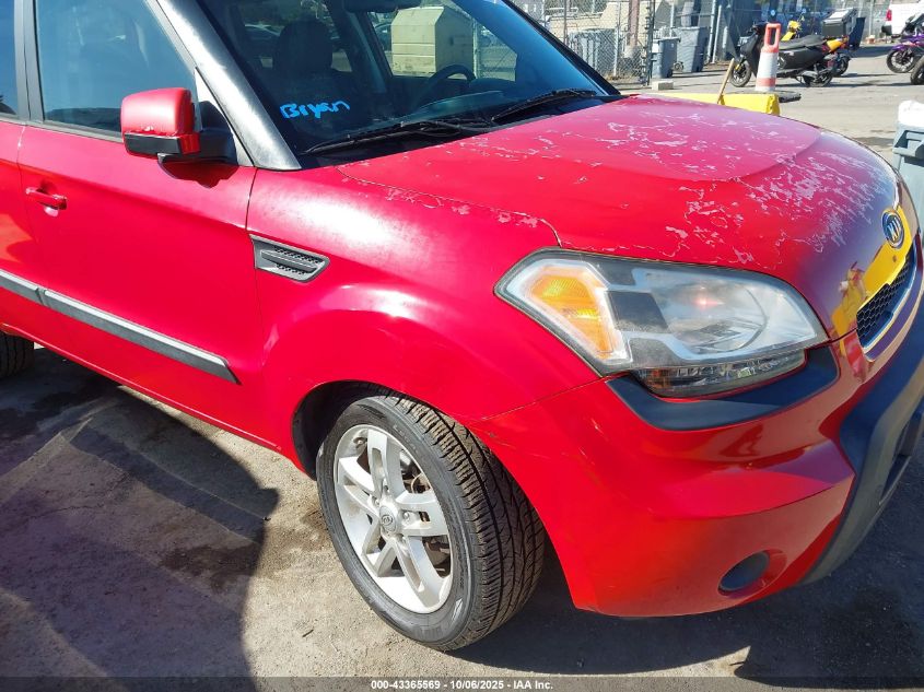 2011 Kia Soul + VIN: KNDJT2A25B7293119 Lot: 43365569
