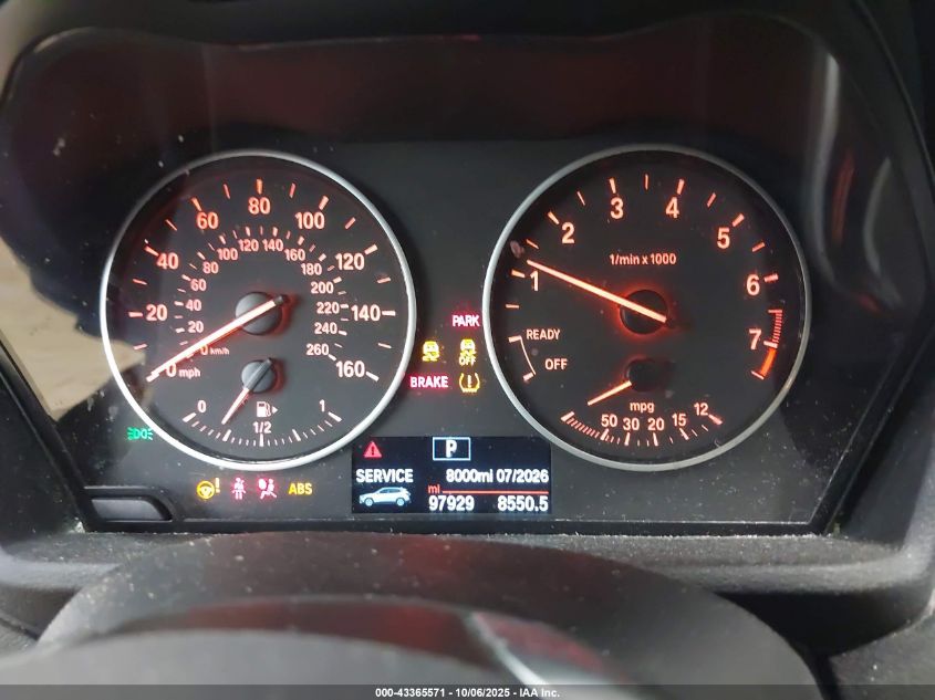 2017 BMW X1 xDrive28I VIN: WBXHT3C3XH5F79777 Lot: 43365571