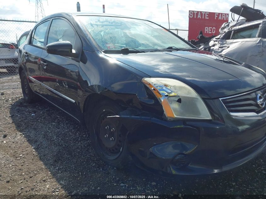 2012 Nissan Sentra 2.0 S VIN: 3N1AB6AP8CL730245 Lot: 43365602