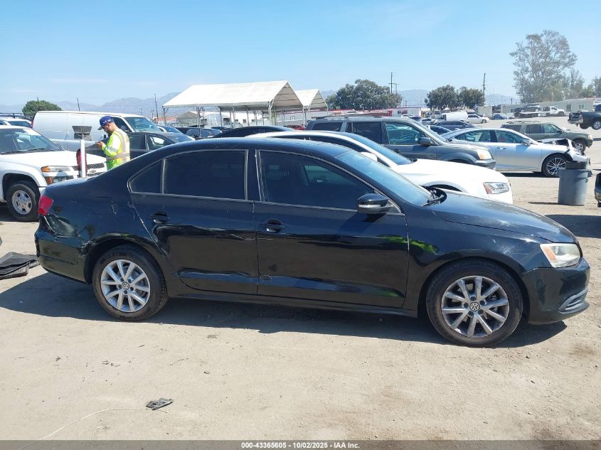 2011 Volkswagen Jetta 2.5L Se VIN: 3VWDZ7AJ3BM308199 Lot: 43365605