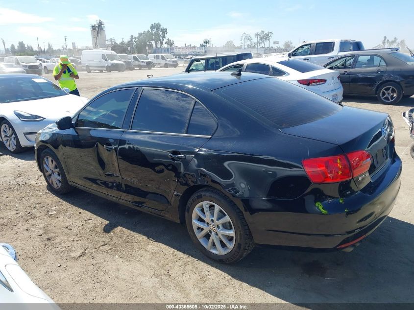 2011 Volkswagen Jetta 2.5L Se VIN: 3VWDZ7AJ3BM308199 Lot: 43365605