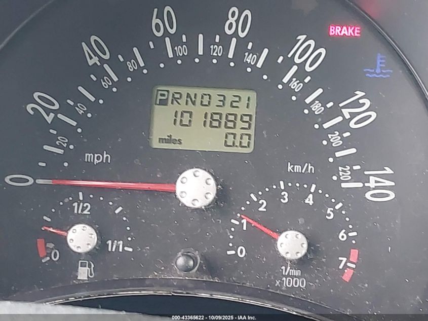 2000 Volkswagen New Beetle Gls VIN: 3VWCA21CXYM438285 Lot: 43365622