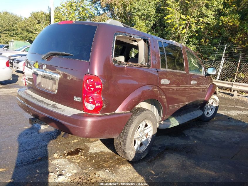 2005 Dodge Durango Slt VIN: 1D4HB48D35F617427 Lot: 43365627