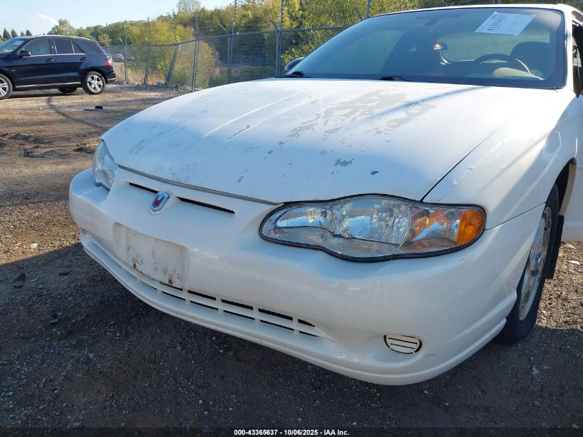 2004 Chevrolet Monte Carlo Ls VIN: 2G1WW12EX49383344 Lot: 43365637
