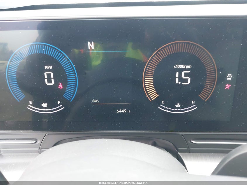 2025 HYUNDAI KONA 2.0L I-4 DOHC, VVT, (VIN: KM8HB3AB3SU308768