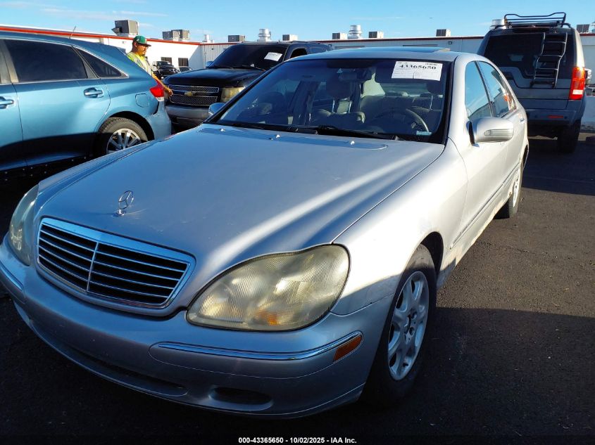 2000 Mercedes-Benz S 430 VIN: WDBNG70J7YA086494 Lot: 43365650