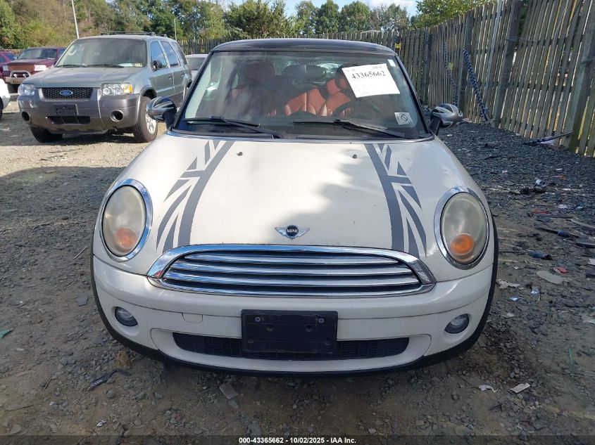 2007 Mini Cooper VIN: WMWMF33587TT58378 Lot: 43365662