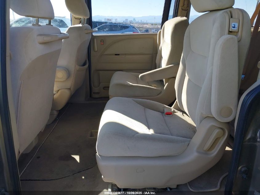 2010 Honda Odyssey Lx VIN: 5FNRL3H22AB042579 Lot: 43365677