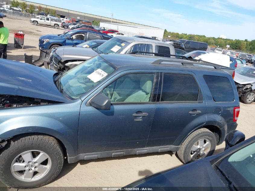 2010 Ford Escape Xlt VIN: 1FMCU0D79AKB95770 Lot: 43365678