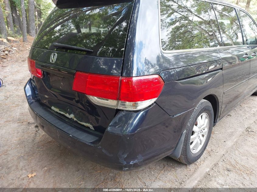 2008 Honda Odyssey Ex-L VIN: 5FNRL38758B024289 Lot: 43365691
