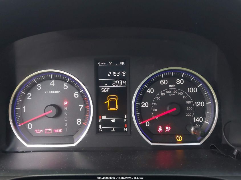 2007 Honda Cr-V Ex-L VIN: JHLRE48797C044026 Lot: 43365696