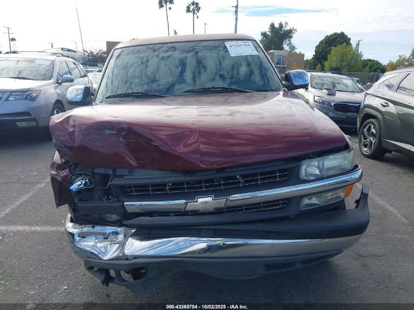 2001 Chevrolet Silverado 1500Hd Ls VIN: 1GCGC13U31F192555 Lot: 43365704