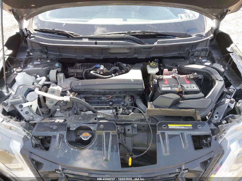 2017 Nissan Rogue Sv VIN: JN8AT2MV0HW255516 Lot: 43365707