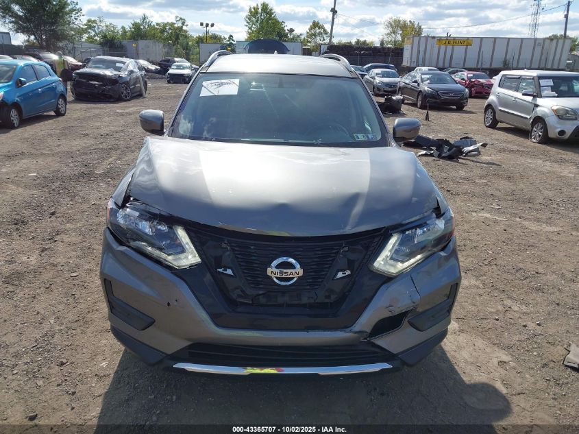 2017 Nissan Rogue Sv VIN: JN8AT2MV0HW255516 Lot: 43365707