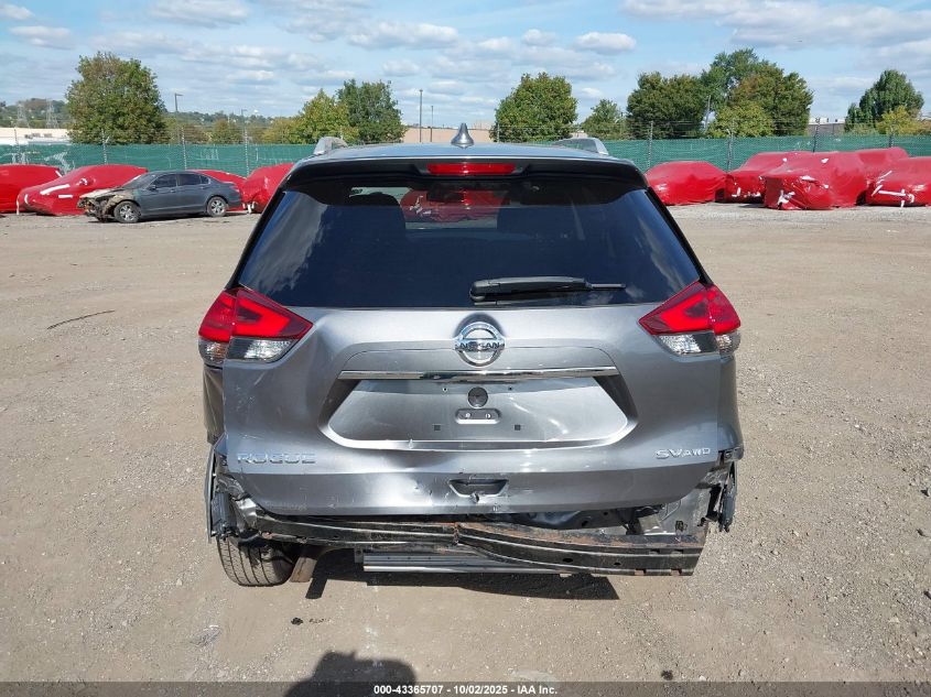 2017 Nissan Rogue Sv VIN: JN8AT2MV0HW255516 Lot: 43365707