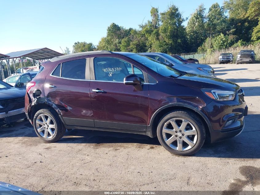 2018 Buick Encore Premium VIN: KL4CJHSB2JB517985 Lot: 43365720