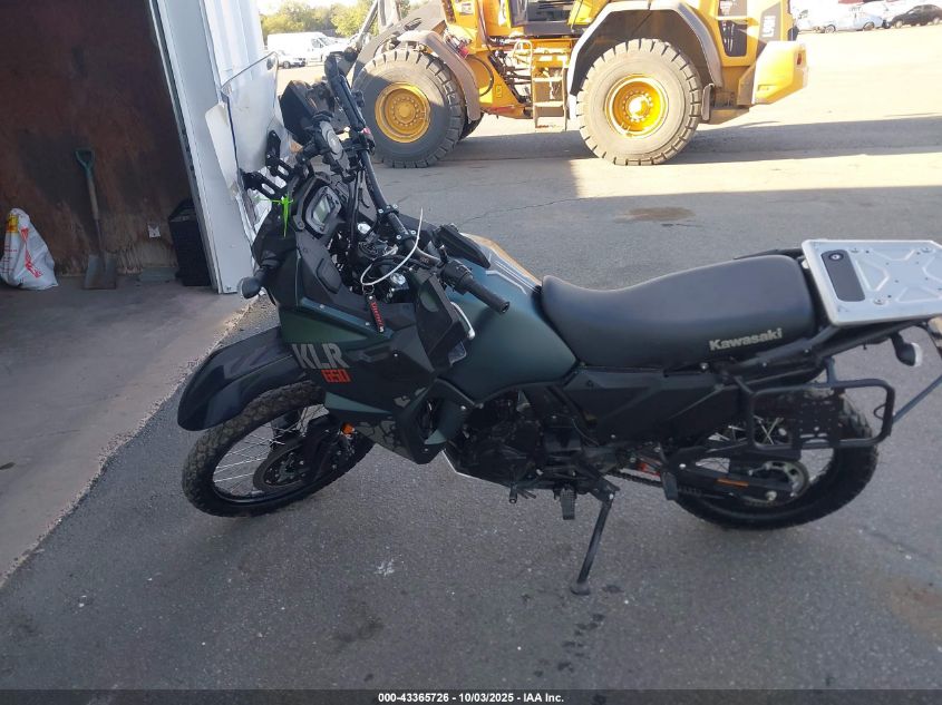 2025 Kawasaki Kl650 F VIN: ML5KLEF1XSDA36090 Lot: 43365726