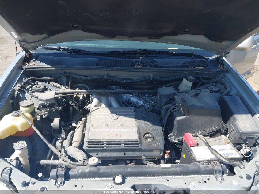 2001 Toyota Highlander V6 VIN: JTEGF21A710010134 Lot: 43365751