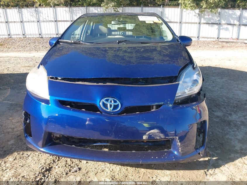 2011 Toyota Prius Three VIN: JTDKN3DU1B1448656 Lot: 43365754