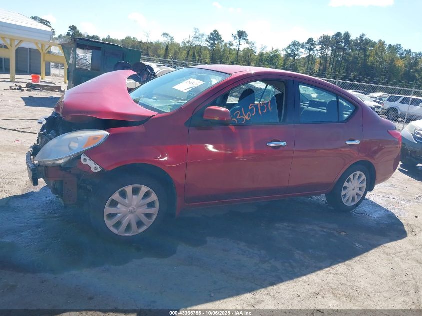 2012 Nissan Versa 1.6 Sv VIN: 3N1CN7AP5CL914502 Lot: 43365756