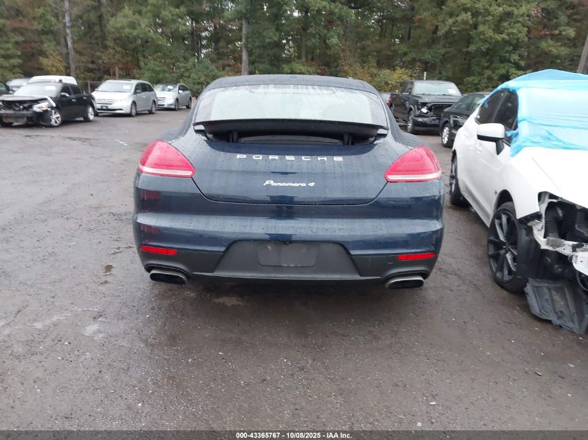 2014 Porsche Panamera 4 VIN: WP0AA2A76EL006755 Lot: 43365767