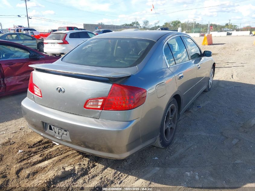 2004 Infiniti G35 VIN: JNKCV51E64M109257 Lot: 43365805
