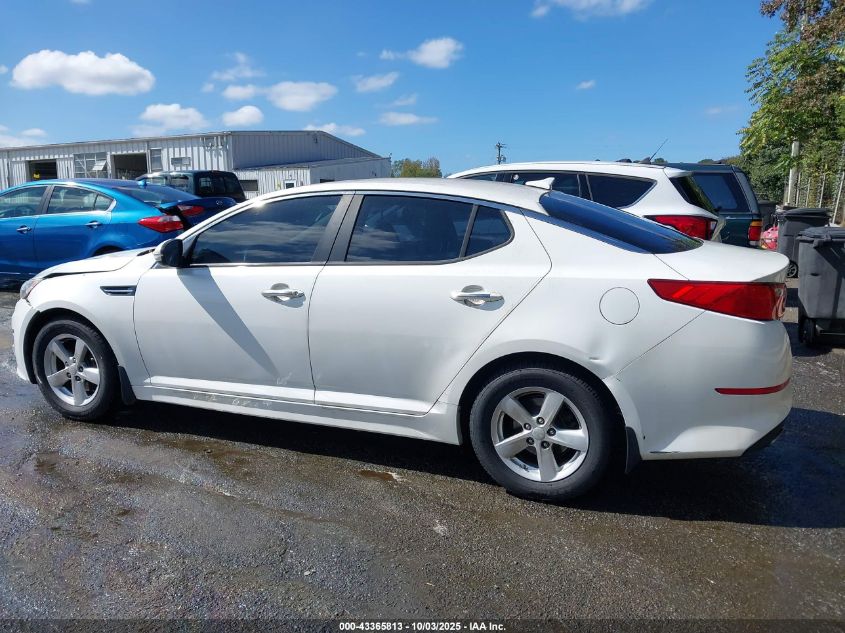 2015 Kia Optima Lx VIN: KNAGM4A7XF5556279 Lot: 43365813