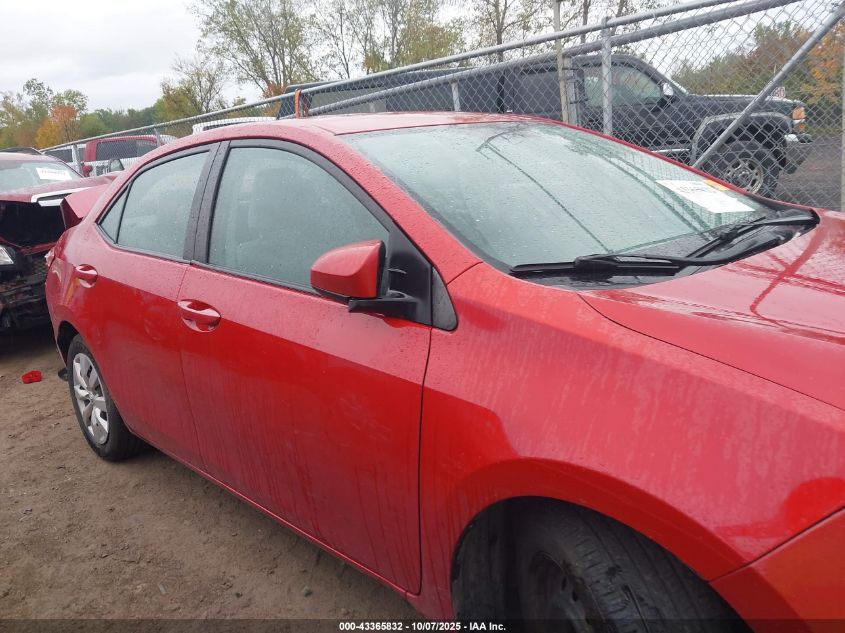 2014 Toyota Corolla Le VIN: 2T1BURHE4EC073161 Lot: 43365832