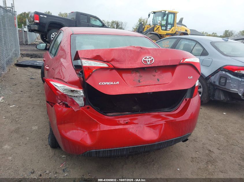 2014 Toyota Corolla Le VIN: 2T1BURHE4EC073161 Lot: 43365832