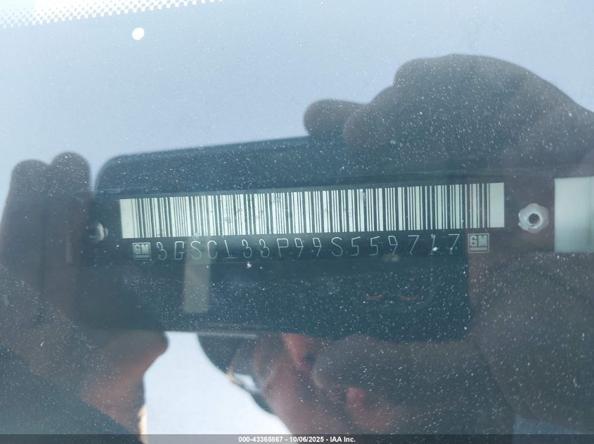 2009 Saturn Vue 4-Cyl Xe VIN: 3GSCL33P99S559717 Lot: 43365867