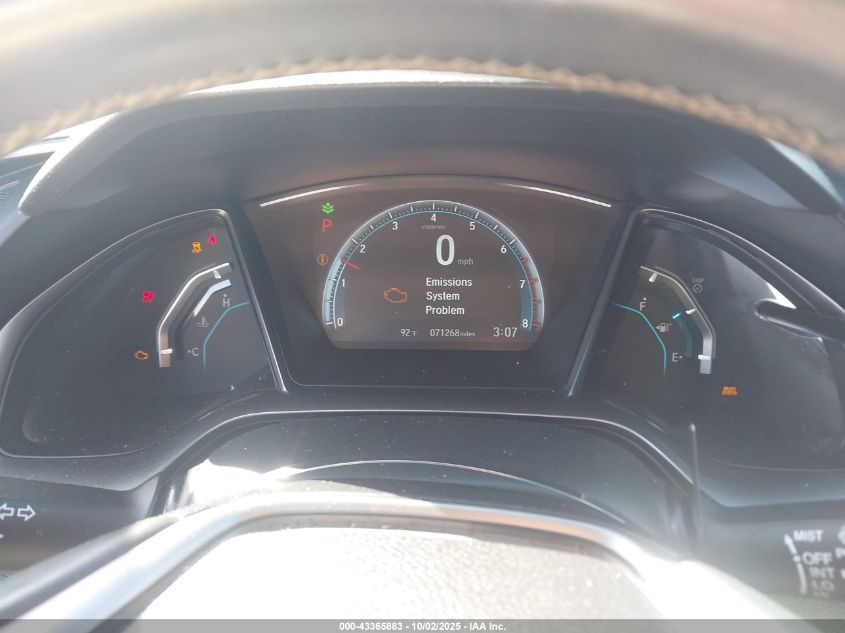 2018 Honda Civic Ex-L VIN: SHHFK7H79JU238901 Lot: 43365883