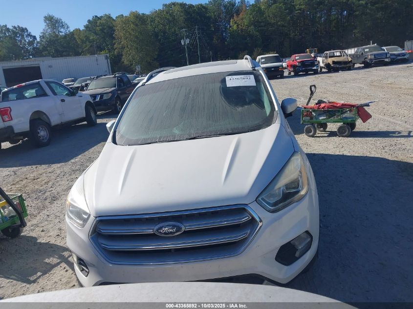 2017 Ford Escape Titanium VIN: 1FMCU0JD9HUD72391 Lot: 43365892
